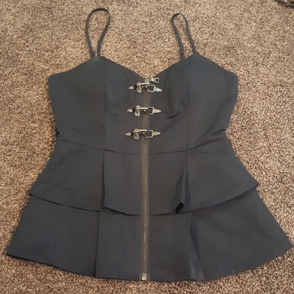 Navy Blue Sailorish Top